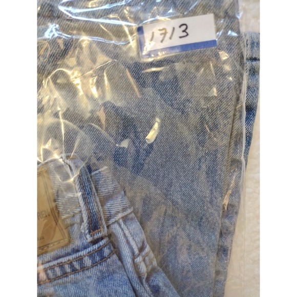 VTG Chaps‎ Ralph Lauren Jeans Men's Sz 38x32 Blue Denim  Straight 90's Baggy - Picture 9 of 9